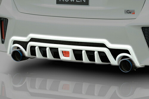 ROWEN SPORT リヤディフューザー(FRP) 単色塗装済み トヨタ プリウスα G's ZVW40/ZVW41用 (1T020P00#)【エアロ】【自動車パーツ】 ロェン スポーツ