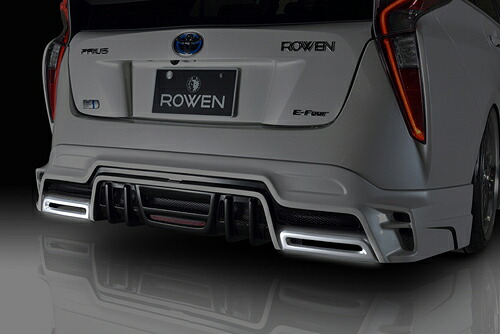 ROWEN ECO-SPO Edition マフラーアタッチメント(FRP) 素地 トヨタ プリウス ZVW50/ZVW51/ZVW55用 (1T022P01)【エアロ】【自動車パーツ】 ロェン エコスポエディション【車法人のみ送料無料】 20,440円