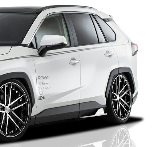 ROWEN JAPAN PREMIUM サイドディフューザー(FRP) 単色塗装済み トヨタ RAV4 MXAA/AXAH用 (1T039J00#)【エアロ】【自動車パーツ】 ロェン ジャパンプレミアム