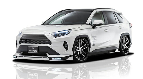 ROWEN スタイルキット(FRP) 単色塗装済み トヨタ RAV4 G/X MXAA/AXAH用 (1T039X00#)フロント/サイド/リヤアンダーのエアロ3点キット【エアロ】【自動車パーツ】ロェン｜矢東タイヤ 185,138円
