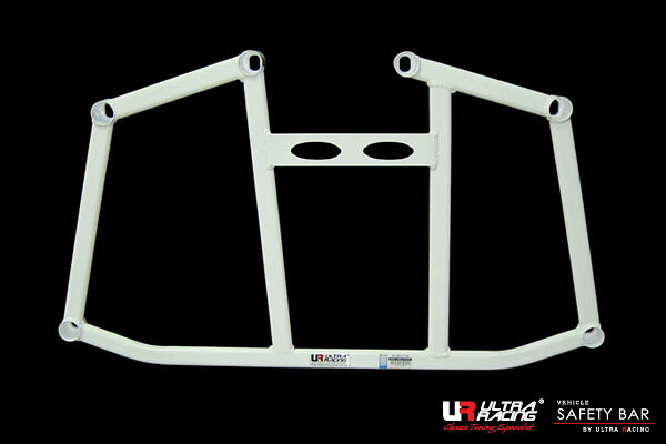 Ultra Racing フロントメンバーブレースBMW M6 F13 LZ44M用 (LA6-3066)【補強パーツ】【自動車パーツ】ウルトラレーシング Front Member Braces｜矢東タイヤ