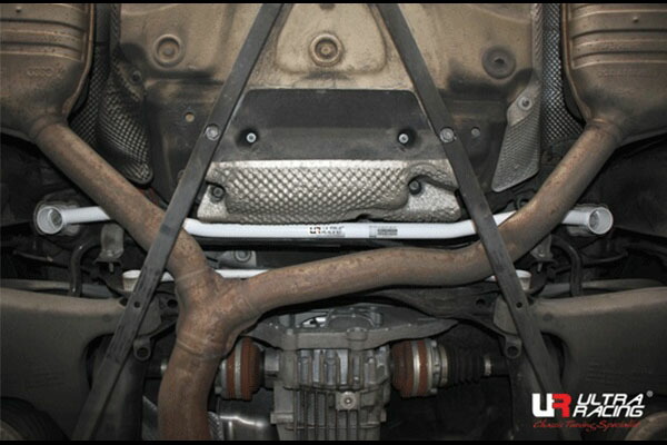 Ultra Racing リアメンバーブレース アウディ A6 (C7) 4GCGWS/4GCRES用 (RL2-4121)【補強パーツ】【自動車パーツ】 ウルトラレーシング Rear Member Braces