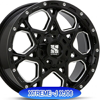 ホイール： MLJ XTREME-J XJ06 ホイールサイズ： 7.0J-17 タイヤ銘柄： TOYO TIRES PROXES CL1 SUV タイヤサイズ： 225/65R17 タイヤ＆ホイール4本セット【17インチ】