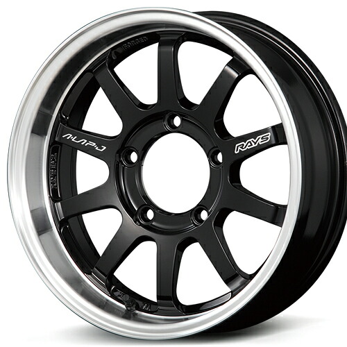 ホイール： RAYS A●LAP-J ホイールサイズ： 5.5J-16 タイヤ銘柄： YOKOHAMA GEOLANDAR X-MT G005 タイヤサイズ： 6.50R16 LT 97/93Q C タイヤ＆ホイール4本セット【16インチ】