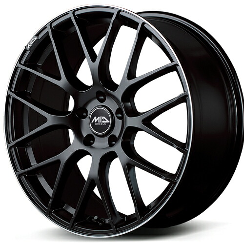 ホイール： MID EXCLUSIVE 028F ホイールサイズ： 8.0J-19 タイヤ銘柄： BRIDGESTONE ALENZA LX100 タイヤサイズ： 235/55R19 タイヤ＆ホイール4本セット【19インチ】