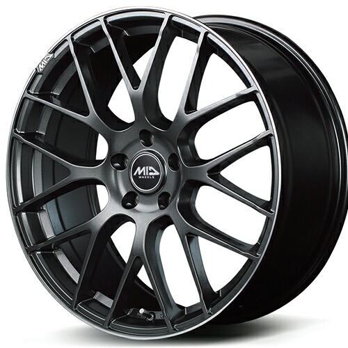 ホイール： MID EXCLUSIVE 028F ホイールサイズ： 8.0J-19 タイヤ銘柄： FALKEN AZENIS FK520L タイヤサイズ： 225/45R19 タイヤ＆ホイール4本セット【19インチ】
