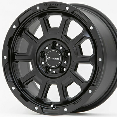 ホイール： JAOS ADAMAS BL5 ホイールサイズ： 7.5J-17 タイヤ銘柄： TOYO TIRES OPEN COUNTRY A/T3 タイヤサイズ： 245/65R17 タイヤ＆ホイール4本セット【17インチ】