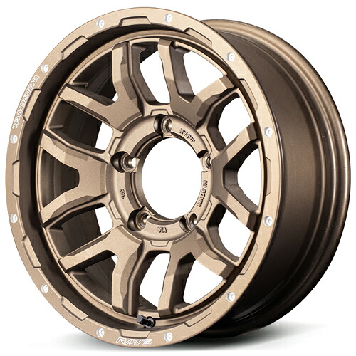 ホイール： RAYS TEAM DAYTONA F6 boost ホイールサイズ： 5.5J-16 タイヤ銘柄： YOKOHAMA GEOLANDAR M/T G003 タイヤサイズ： 6.50R16 LT 97/93Q C タイヤ＆ホイール4本セット【16インチ】｜矢東タイヤ