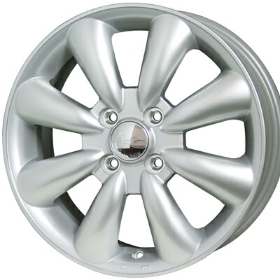 ホイール： HOTSTUFF LaLa Palm KC-8 ホイールサイズ： 4.00B-13 タイヤ銘柄： BRIDGESTONE NEXTRY タイヤサイズ： 165/65R13 タイヤ＆ホイール4本セット【13インチ】