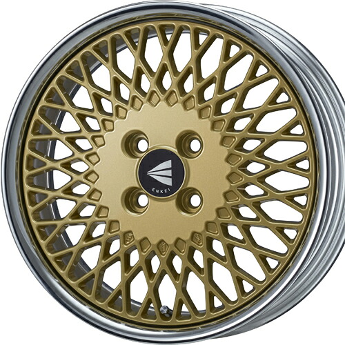 ホイール: ENKEI Neo Classic MESH4 Neo ホイールサイズ: 6.0J-17 タイヤ銘柄: BRIDGESTONE POTENZA Adrenalin RE004 タイヤサイズ: 195/45R17 タイヤ&ホイール4本セット【17インチ】|矢東タイヤ