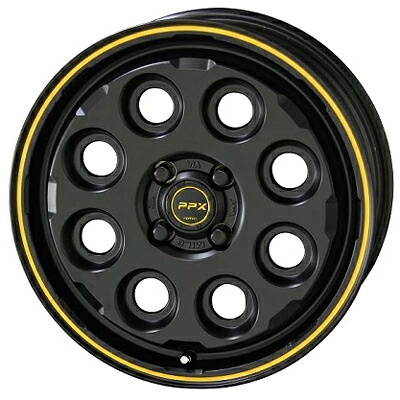 ホイール： KYOHO PPX MIL:8 ホイールサイズ： 4.5J-15 タイヤ銘柄： YOKOHAMA GEOLANDAR A/T G015 タイヤサイズ： 165/60R15 タイヤ＆ホイール4本セット【15インチ】