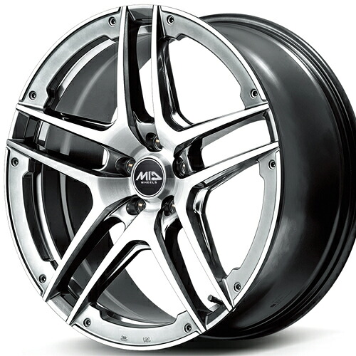 ホイール： MID RMP-025SV ホイールサイズ： 7.0J-17 タイヤ銘柄： MICHELIN PRIMACY4+(プラス) タイヤサイズ： 215/60R17 タイヤ＆ホイール4本セット【17インチ】 105,270円