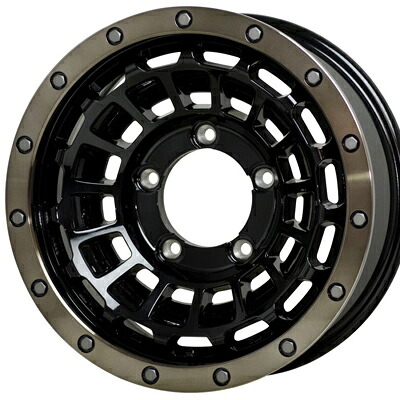 ホイール： HOTSTUFF BARKLEY HARDROCK ROGAN ホイールサイズ： 6.0J-16 タイヤ銘柄： YOKOHAMA GEOLANDAR M/T G003 タイヤサイズ： 215/70R16 タイヤ＆ホイール4本セット【16インチ】｜矢東タイヤ