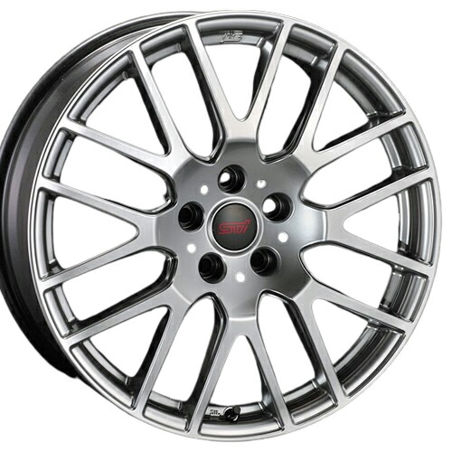 ホイール： スバル純正 STI ホイールサイズ： 8.0J-19 タイヤ銘柄： BRIDGESTONE POTENZA Adrenalin RE005 タイヤサイズ： 225/40R19 タイヤ＆ホイール4本セット【19インチ】｜矢東タイヤ
