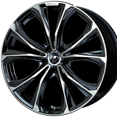 楽天市場】ホイール： IMPUL AURA SX-50 ホイールサイズ： 7.5J-18 