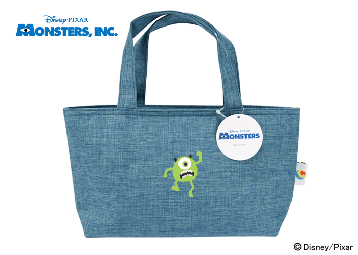 楽天市場 カチオン保冷ランチトート ディズニーモンスターズインク マイク 保冷 ランチトート お弁当かばん ヤクセル ダイレクト