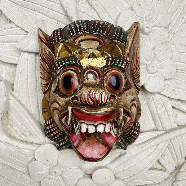 楽天市場】Barong バロン インドネシアの魔除け 壁飾り ウォール