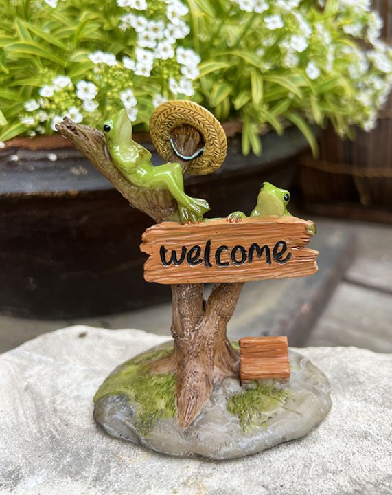 楽天市場】カエル 置物 玄関 ブリキ グッズ 雑貨 オブジェ サイン