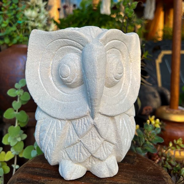 楽天市場】ギリシャ輸入品【ギリシャ大理石 フクロウ BIGサイズ