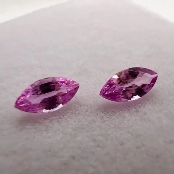 ダークピンクサファイヤ 6mm×3mm W84880106♪ 天然石 ルース 宝石 ジェム 裸石 誕生石 9月 パワーストーン アクセサリーパーツ インテリア おしゃれ ナチュラル カフェ リゾート ホテルライク トライバル|アジアン家具・雑貨のヤヤパプス