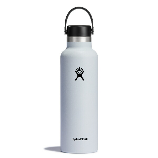 ＼4/15が買い時!10%OFF+全品Pアップ／ポイント5倍!ハイドロフラスク HydroFlask Hydration 21oz Standard Mouth White 621ml【メーカー認定オンラインストア】