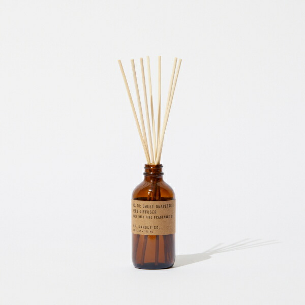 ＼4/15が買い時!10%OFF+全品Pアップ／ポイント10倍!PFキャンドル P.F.Candle Co Reed Diffuser 10_Sweet Grapefruit 3oz【メーカー認定オンラインストア】