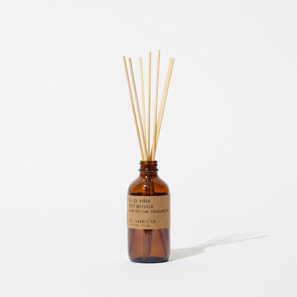 ＼4/15が買い時!10%OFF+全品Pアップ／ポイント10倍!PFキャンドル P.F.Candle Co Reed Diffuser 29_Pinon 3oz【メーカー認定オンラインストア】