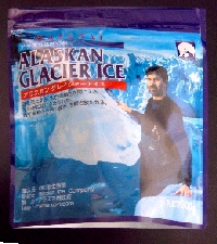 アラスカ氷河の氷 水割り用 北極 Alaskan Glacier Ice 300g