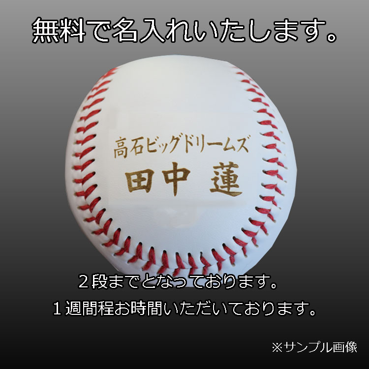 楽天市場 野球 記念品 野球 ボール サインボール 名入れ無料 レーザー加工 世界にひとつ 贈り物 ベースボールショップｙｂｃ