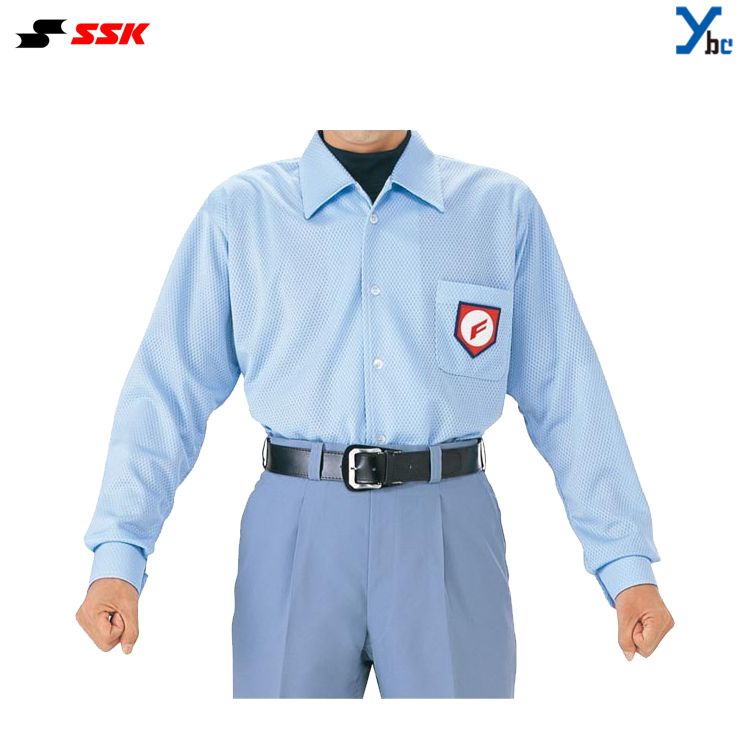 楽天市場】エスエスケイ SSK 審判用長袖ポロシャツ 審判ウェア upw028