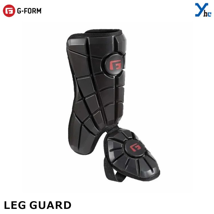 ジーフォーム レッグガード 野球 ブラック マークあり G-FORM 大人用 一般用 プロテクター レッグガード 片足用 LG102010L プレゼント