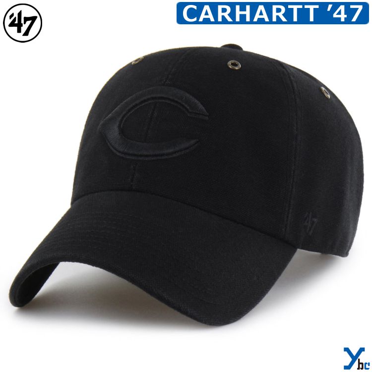 【'47 Carhartt MLB】 キャップ シンシナティ レッズ 帽子 カーハート 47 CLEAN UP CINCINNATI REDS ybc