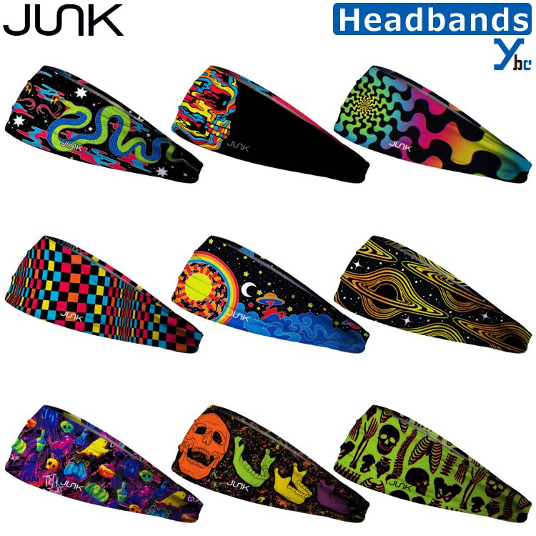 JUNK Brands ヘッドバンド　ホセ・アルテューべ 日本未発売 JUNK Brands ヘッドバンド BIG BANG LITE パワーパフ