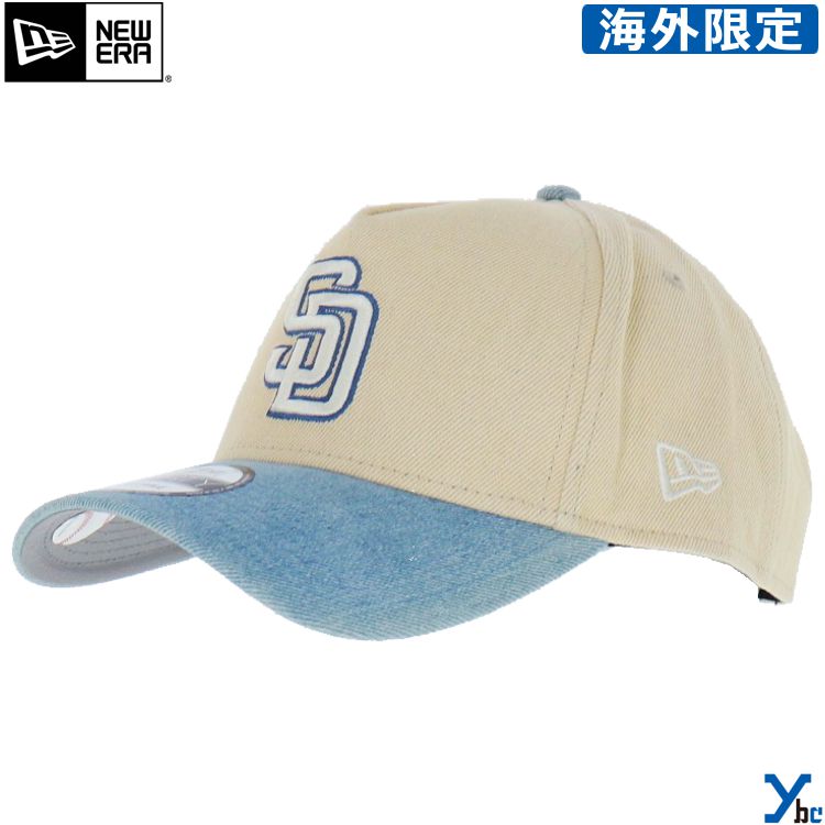 【海外限定】ニューエラ サンディエゴパドレス 9FORTY Aフレーム グレー 海外限定 Newera ニューエラ 9Forty Aフレーム SD Padres