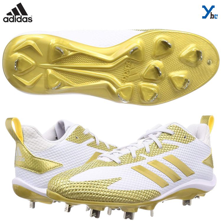 楽天市場 アディダス スパイク 野球 埋め込み 金具スパイク アディゼロ スタビル Low Adizero ローカット Ef0247 Adidas ベースボールショップｙｂｃ