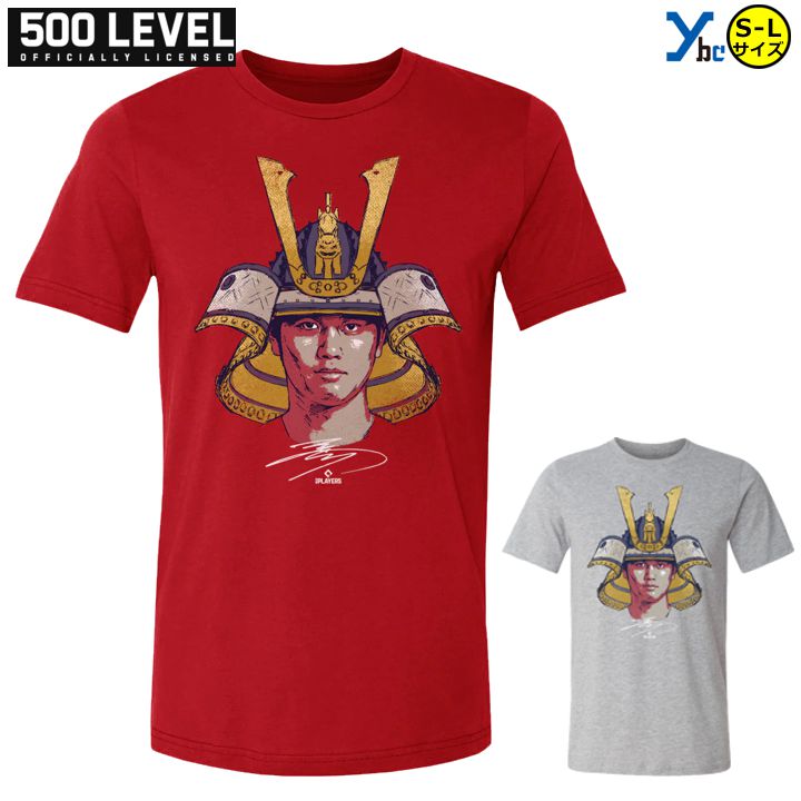 楽天市場】大谷翔平 二刀流 Tシャツ MLB 500level Ohtani Shohei