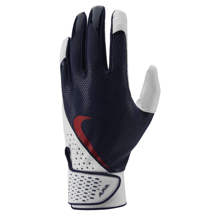 NIKE Alpha Elite グレー  マローン Lサイズ バッテ NIKE Alpha Elite グレー × マローン Lサイズ バッテ - メルカリ