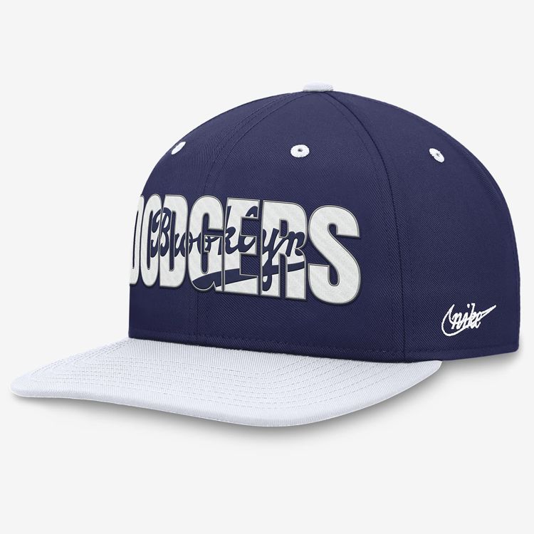 50/50 野球 ドジャース キャップ LA Dodgers Los Angeles 帽子 ナイキ Nike 大谷翔平 クーパーズタウン ブルックリン ブルー フリーサイズ ybc プレゼント
