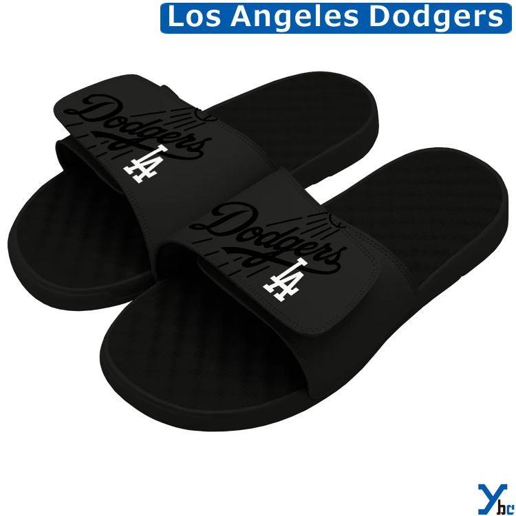 【ドジャース スポーツサンダル】 スリッパ スライド LA Dodgers Los Angeles MLB メジャー 大リーグ ISlide アイスライド 野球 ybc プレゼント画像