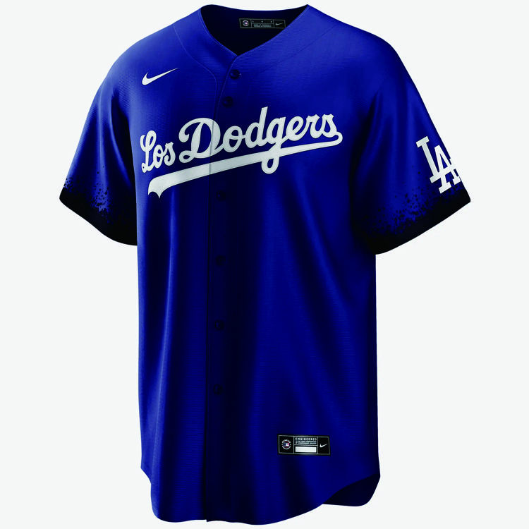 Nike MLB Dodgers大谷翔平ユニフォーム白＆アンダーシャツ（ブルー 