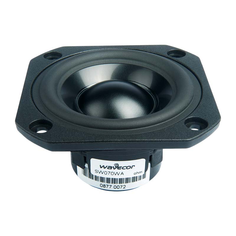 (ありの実売りわたす)Wavecor SW070WA01 金棒引き単一のもの 7糎 軽銀玉蜀黍 サブウーファー 4Ω [ありの実]