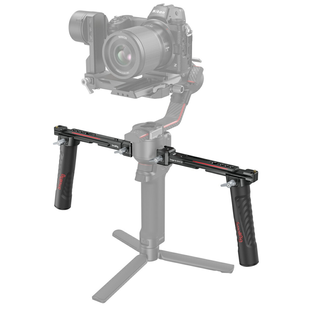 SmallRig3027 DJI RS 2/RSC 2/RS 3/RS 3 Pro用デュアルハンドグリップ SR3027