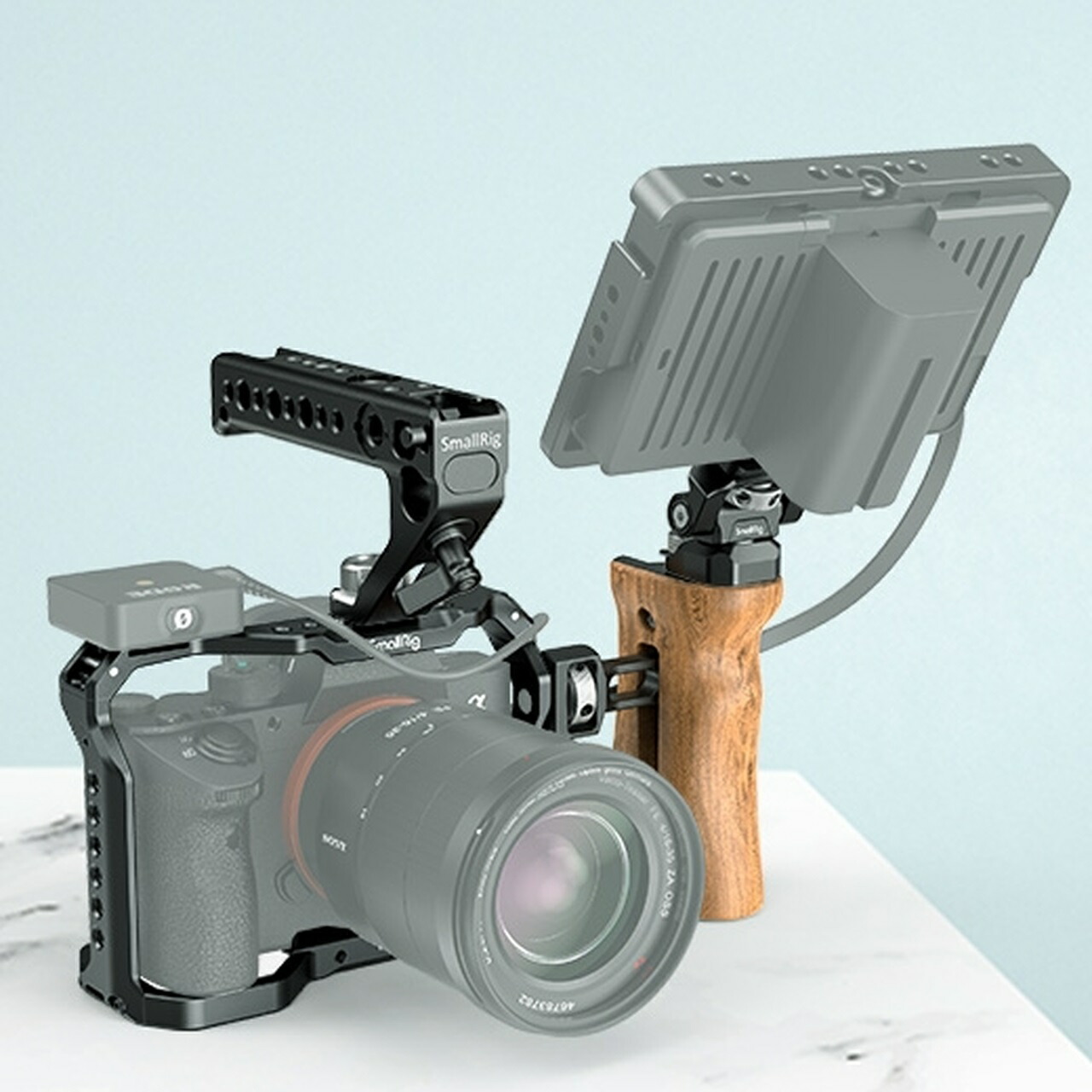 SmallRig スモールリグ  SONY【アルファ7III】 【アルファ7R III】【アルファ9 】伏せ籠一揃いの道具 SR3422