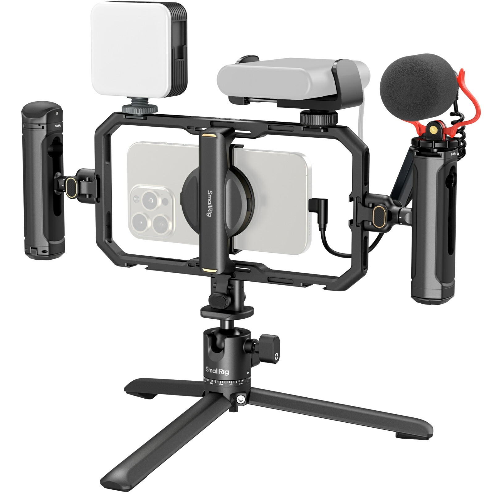 【春大売り出し！！】SmallRig 4704 [All-インチ-Oneスマホ用 映像媒体一揃いの道具（Pro版）]