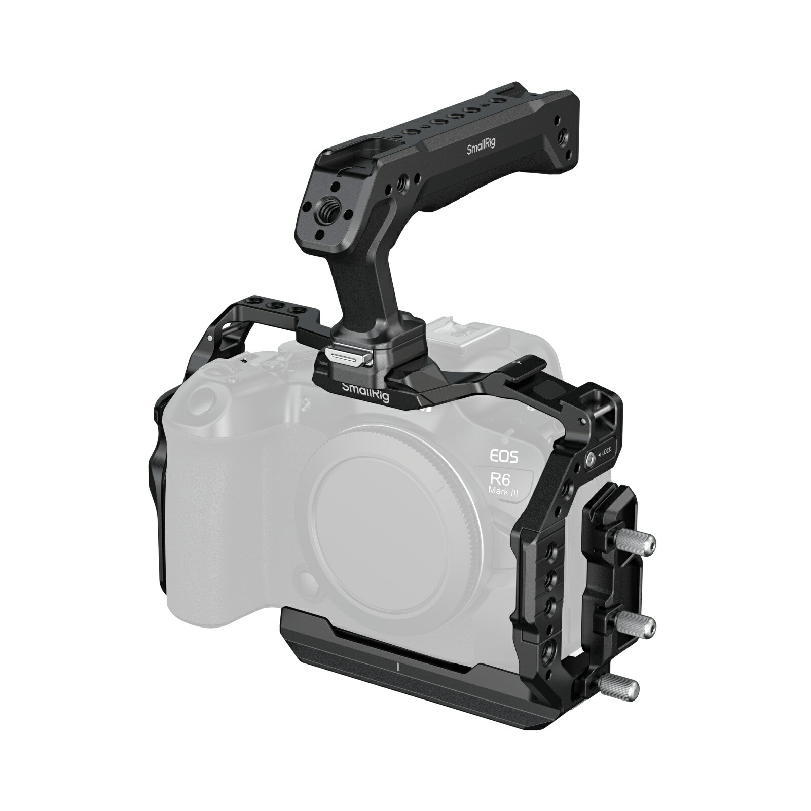 SmallRig Canon EOS R6 Mark III/R6 II/R5 II用 いの一番手持ち部分 HawkLock 伏せ籠一揃いの道具 SR5957