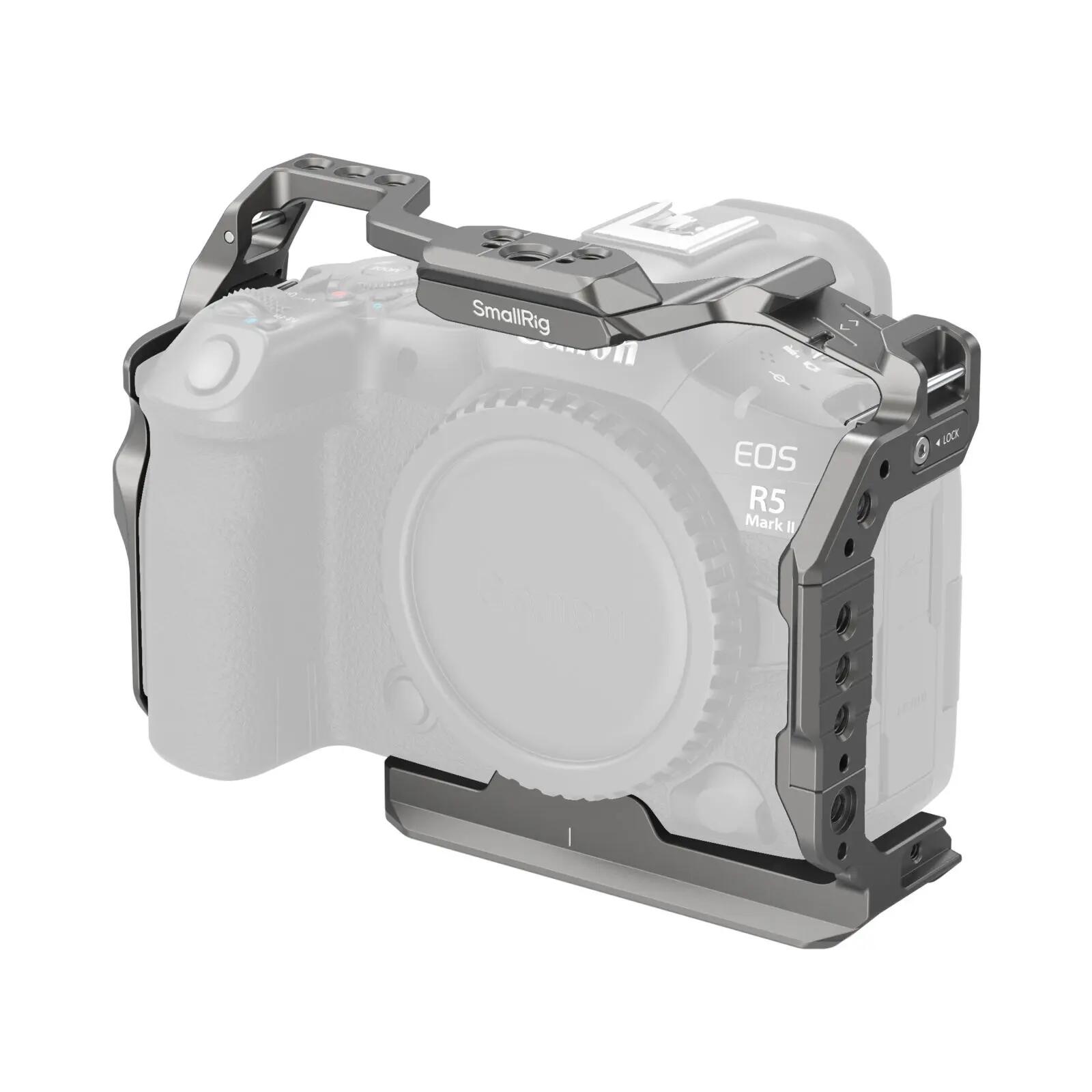 SmallRig Canon EOS R5 Mark II 用 HawkLock クイックリリースケージ 4977B