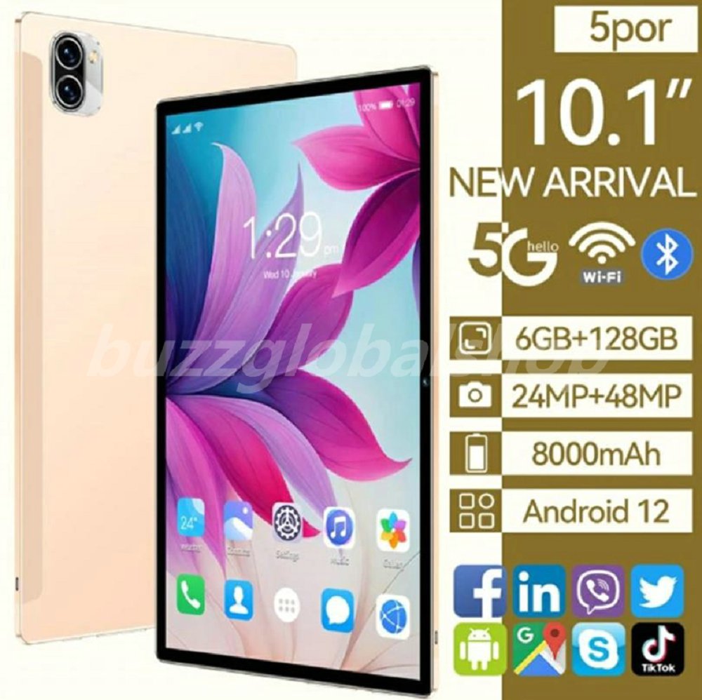 2024新作 タブレット PC 10.1インチ Android 12.0 Wi-Fiモデル 液晶