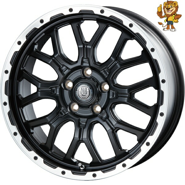 楽天市場】特価 18インチホイール4本セット MUD BAHN XR-800M MBK/RP