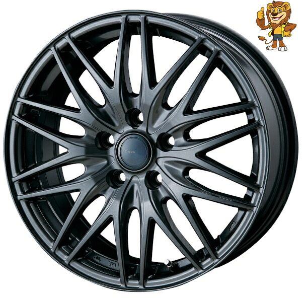 ホイール4本セット BEST AZ sports ML-10 (DGM) 15インチ 5.5J PCD:114.3/5H インセット:48 【法人宛て発送限定】【在庫状況要問い合わせ】|イエローライオン 店