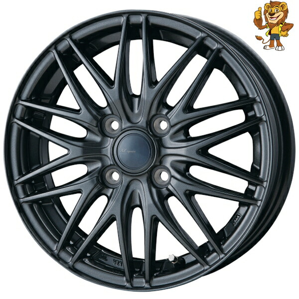 ホイール4本セット BEST AZ sports ML-10 (DGM) 15インチ 5.5J PCD:100/4H インセット:45 【法人宛て発送限定】【在庫状況要問い合わせ】|イエローライオン 店